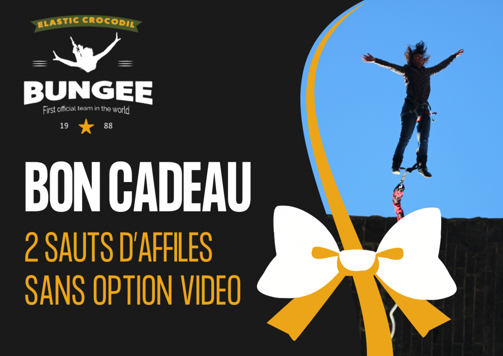 Bon cadeau saut à l'élastique