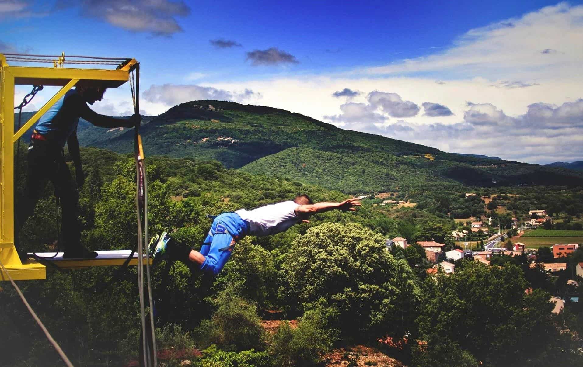 saut a lelastique montpellier languedoc roussillon herault